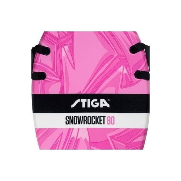 Luge STIGA Snowrocket Graffiti 80 - Matiere mousse et plastique - 2 po