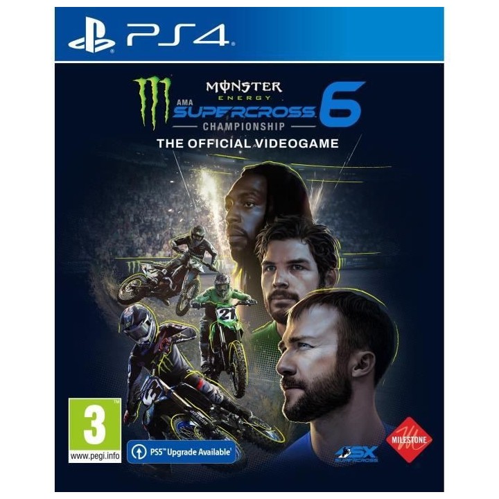 Monster Energy Supercross 6 - The Official Videogame Jeu PS4