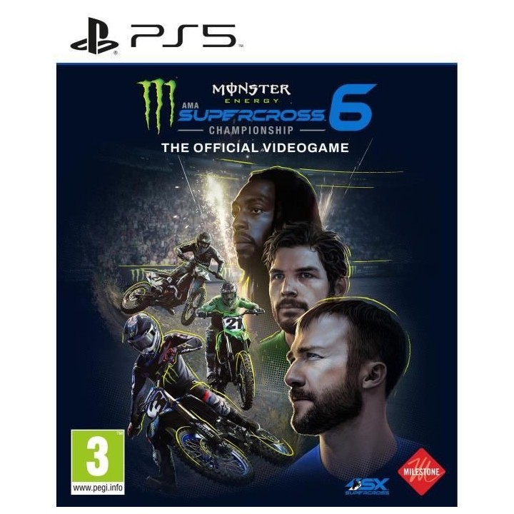 Monster Energy Supercross 6 - The Official Videogame Jeu PS5