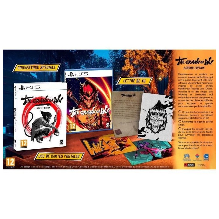 THE CROWN OF WU - LEGEND EDITION - Jeu PS5