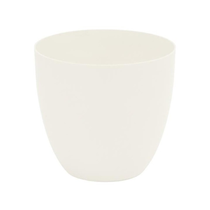 PLASTIKEN Bol Tes Cuenco - Ø38 x 33 cm - Blanc