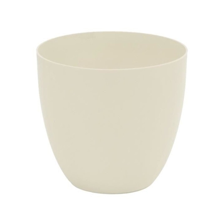PLASTIKEN Bol Tes Cuenco - Ø38 x 33 cm - Ecru