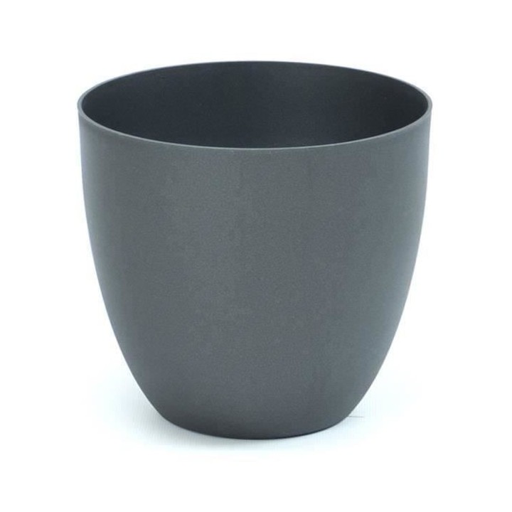 PLASTIKEN Bol Tes Cuenco - Ø48 x 42 cm - Gris anthracite