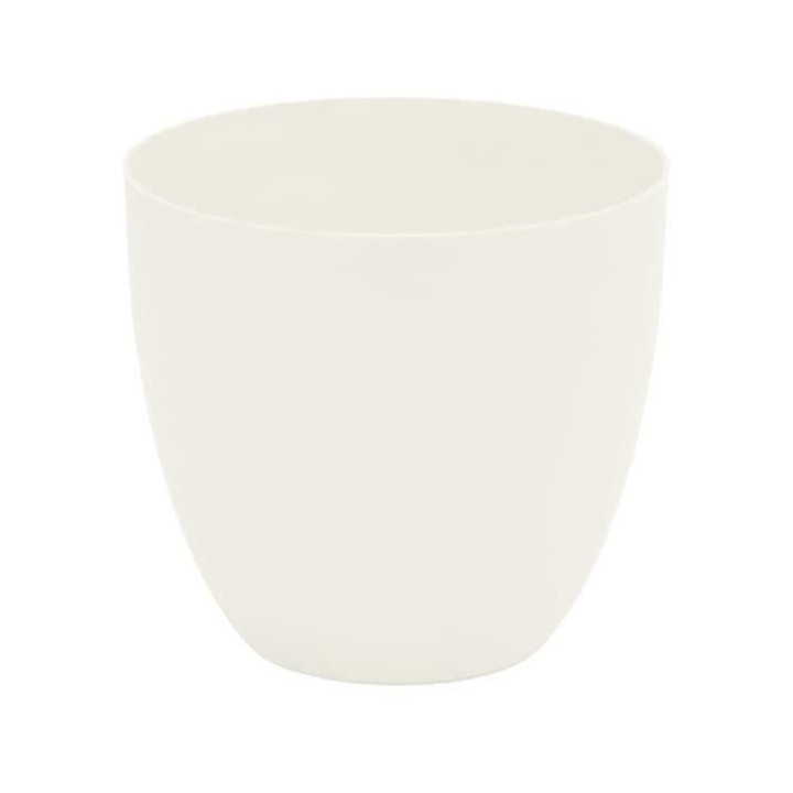 PLASTIKEN Bol Tes Cuenco - Ø48 x 42 cm - Blanc