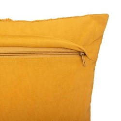 Coussin Tuft Inca - 40 x 40 cm - Jaune Ocre