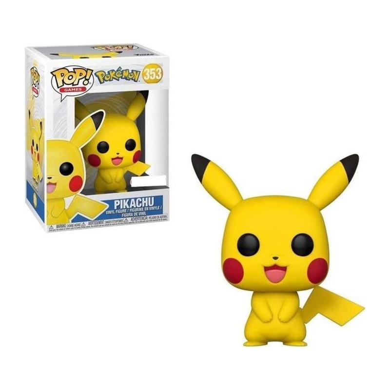 Figurine Funko Pop! Games : Pokemon S1 - Pikachu