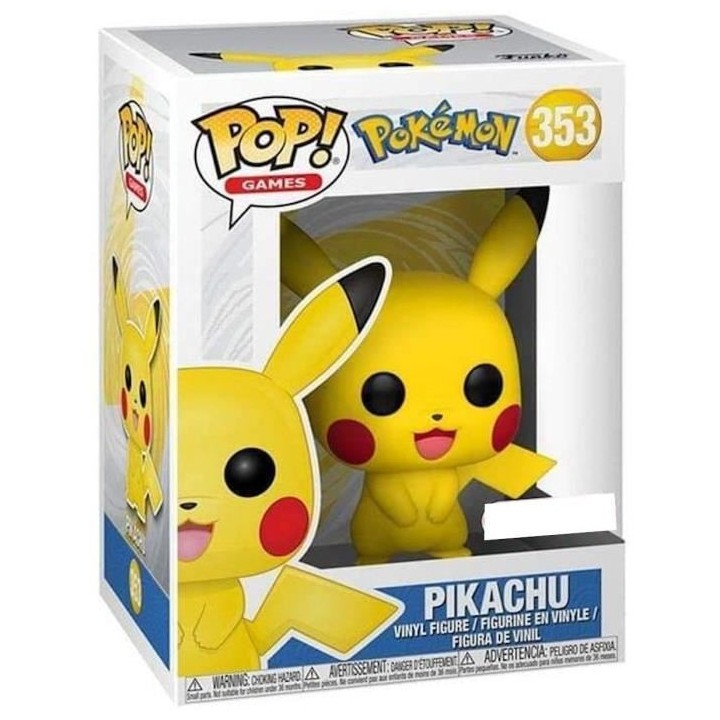 Figurine Funko Pop! Games : Pokemon S1 - Pikachu