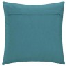 Coussin Tuft Inca - 40 x 40 cm - Bleu Canard