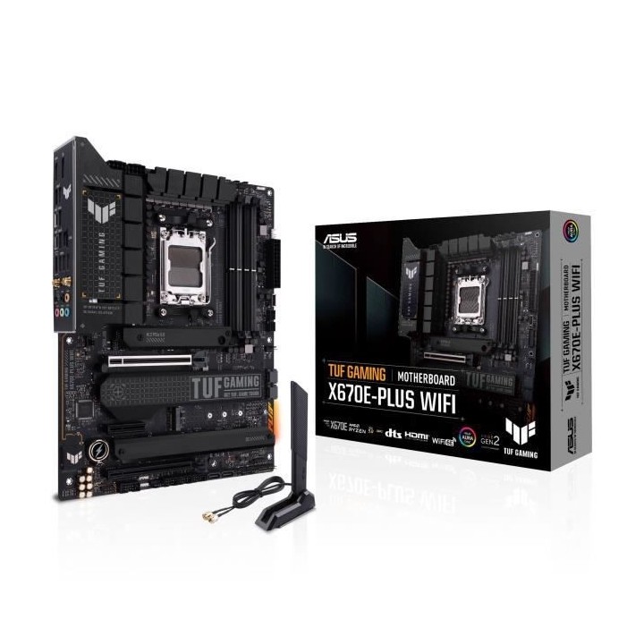 ASUS TUF GAMING X670E-PLUS WIFI Carte mere Socket AM5 AMD X670
