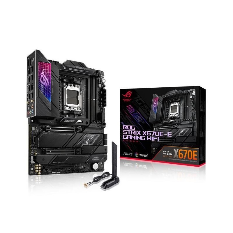 ASUS ROG STRIX X670E-E GAMING WIFI Carte mere Socket AM5 AMD X670