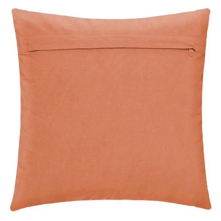 Coussin Tuft Inca - 40 x 40 cm - Terracotta