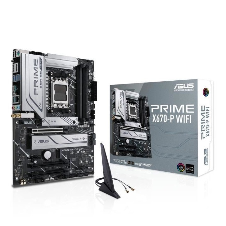 ASUS PRIME X670-P WIFI Carte mere Socket AM5 AMD X670