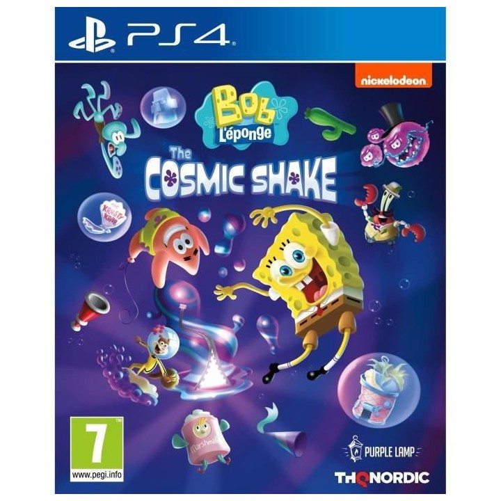 Bob L'Eponge : The Cosmic Shake Jeu PS4