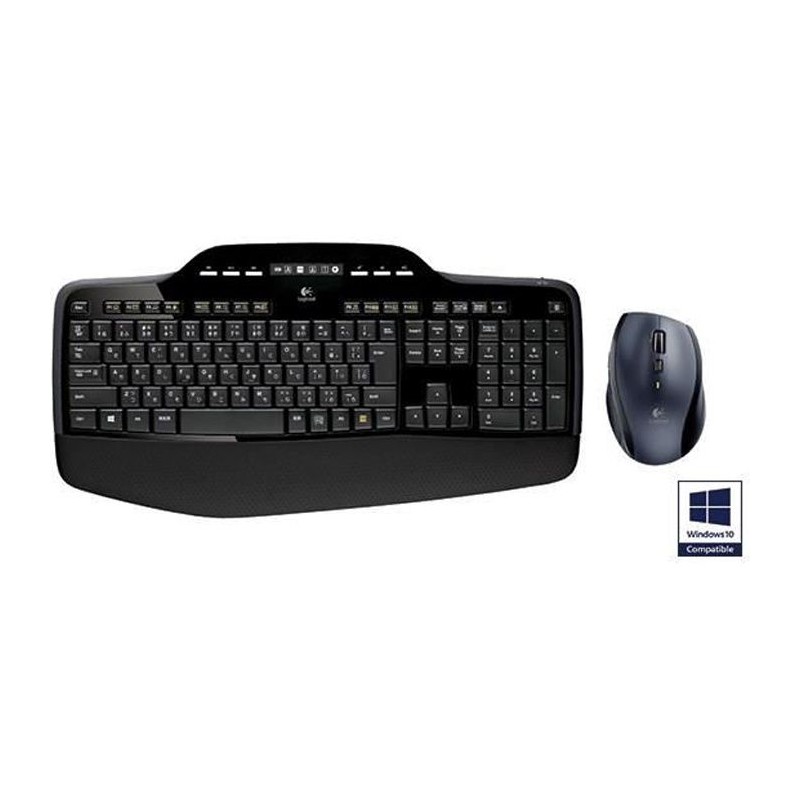 Logitech pack clavier-souris sans fil - MK710