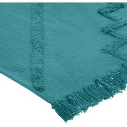 Tapis Tuft Inca - 120 x 170 cm - Bleu canard