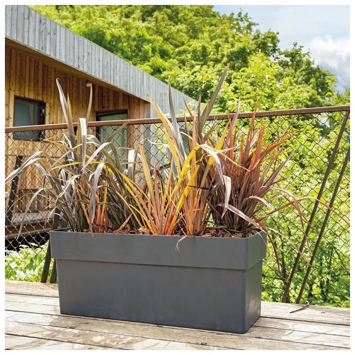 Muret LIKE R - Hauteur 99 cm - Anthracite - DEROMA