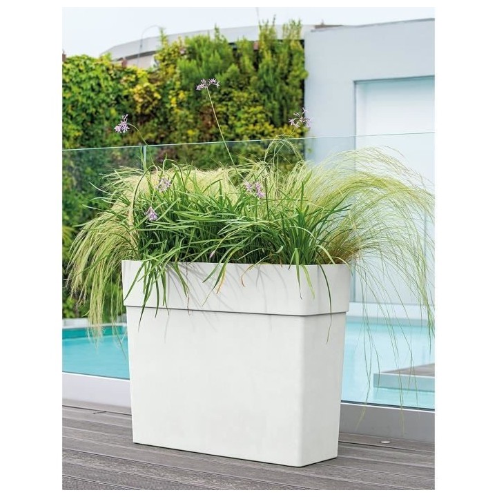 Muret haut LIKE R - Hauteur 78 cm - Blanc - DEROMA