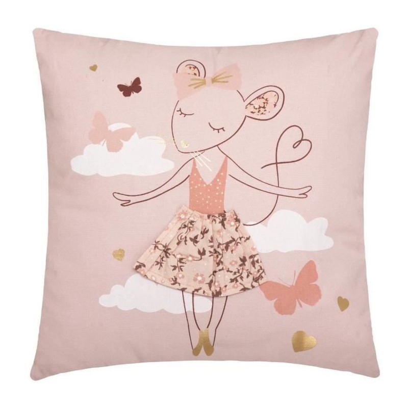 Coussin Liberty Recto Verso Coton et polyester - Multicolore