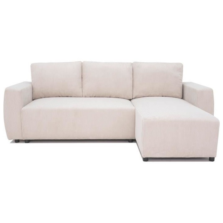 Canapé d'angle convertible réversible 3-4 places PHARELL - Velours c