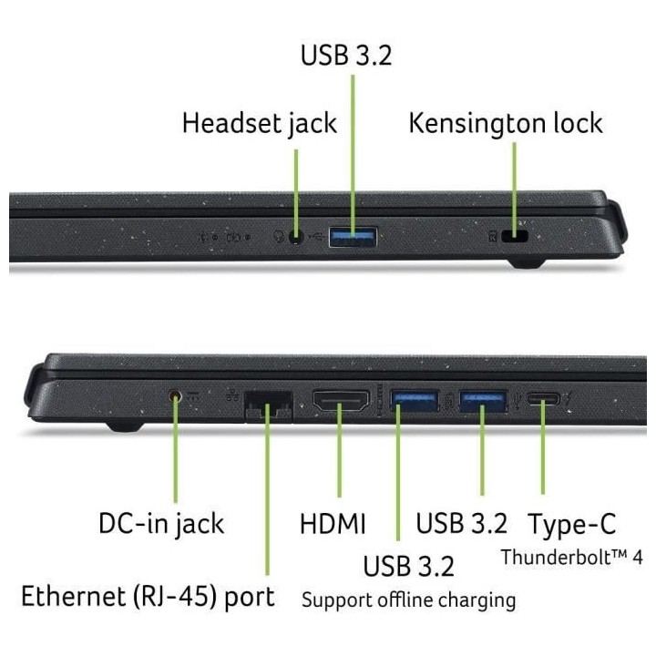 PC Portable - ACER - Aspire Vero AV15-52-56ZF - 15,6FHD IPS - Core i5-