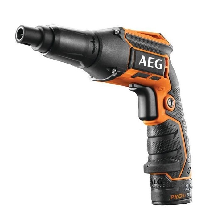 Visseuse plaquiste AEG 12V Li-ion - 2 batteries 2.0Ah - 1 chargeur - B