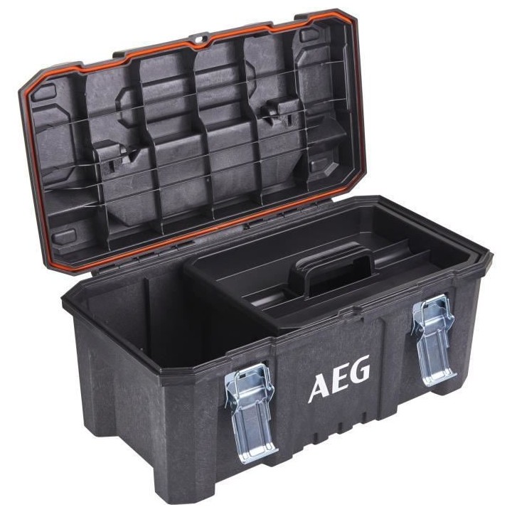 AEG - Caisse de rangement - joint d'étancheité - attaches métalliqu