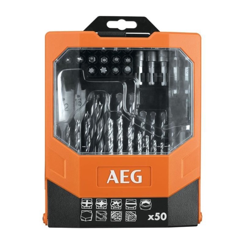 AEG - Coffret d'accessoires 50 pieces - AAKDD50