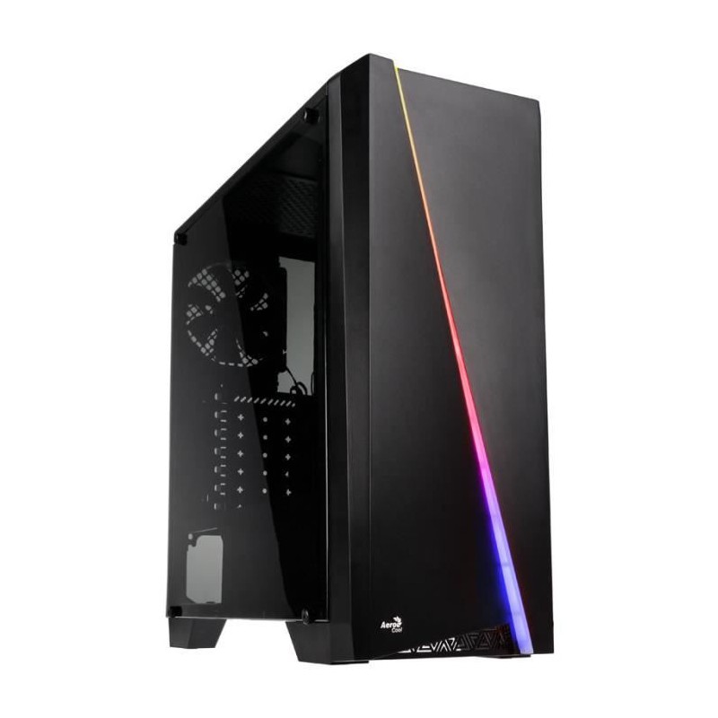 AEROCOOL BOITIER PC Cylon - Noir - Acrylique - Format ATX (ACCM-PV10012.11)