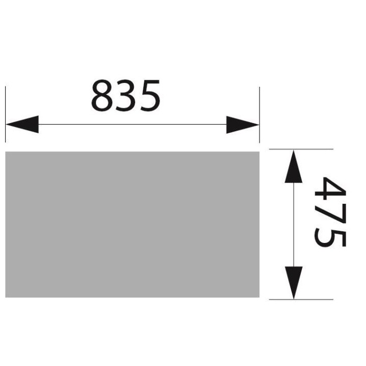 EWI Evier cuisine a encastrer 1 bac + 1 égouttoir Agate - Inox lisse