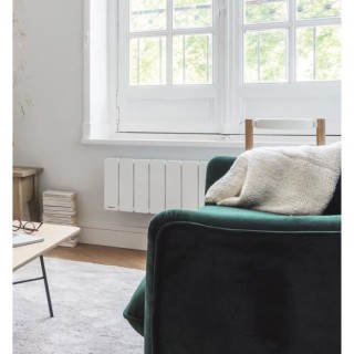 Radiateur électrique a inertie fonte AIRELEC Fontea modele Bas 750 Wa