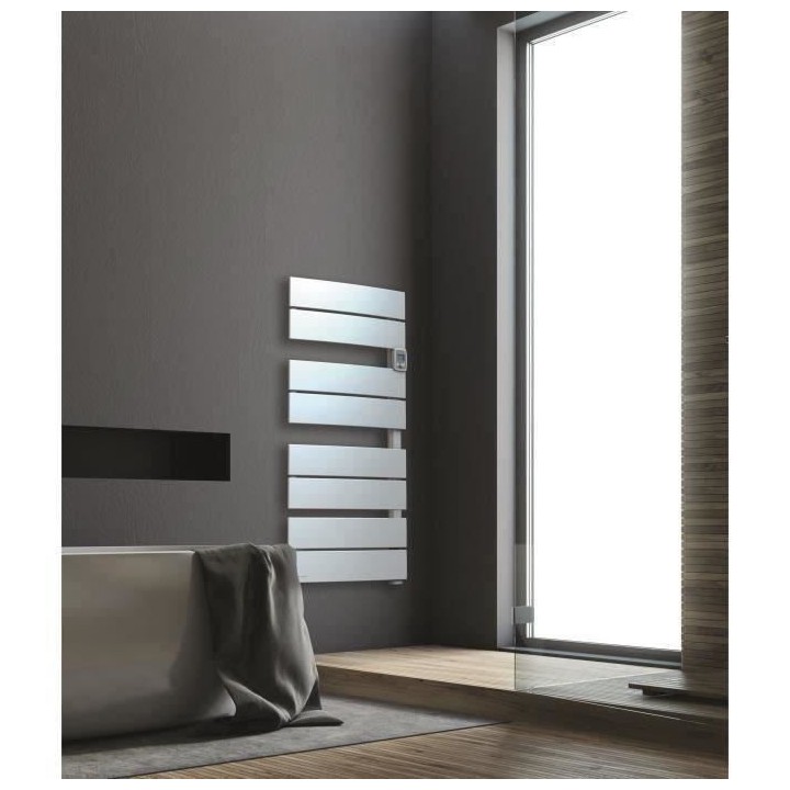 Radiateur seche serviette électrique AIRELEC Moorea 900 Watts - Chale