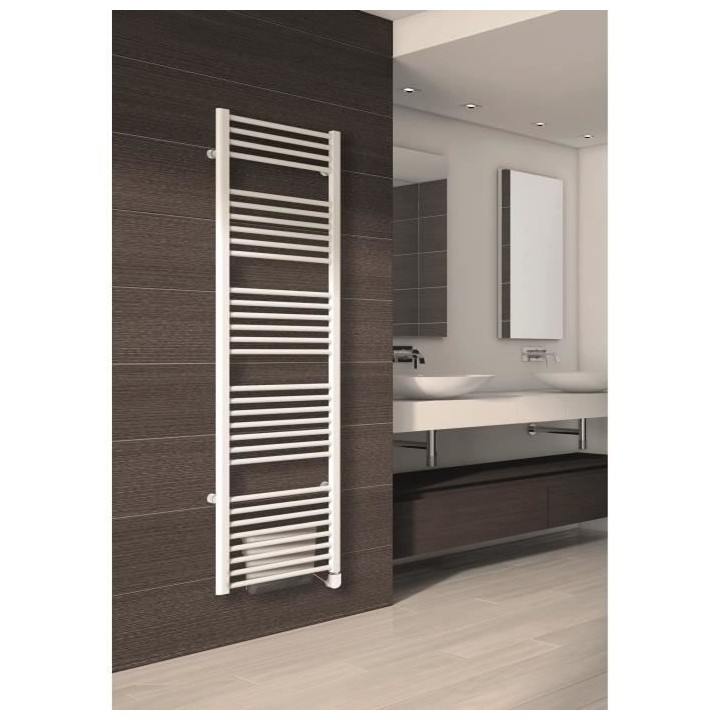 Radiateur seche serviette a fluide colporteur AIRELEC Bahia 3 �ole 1