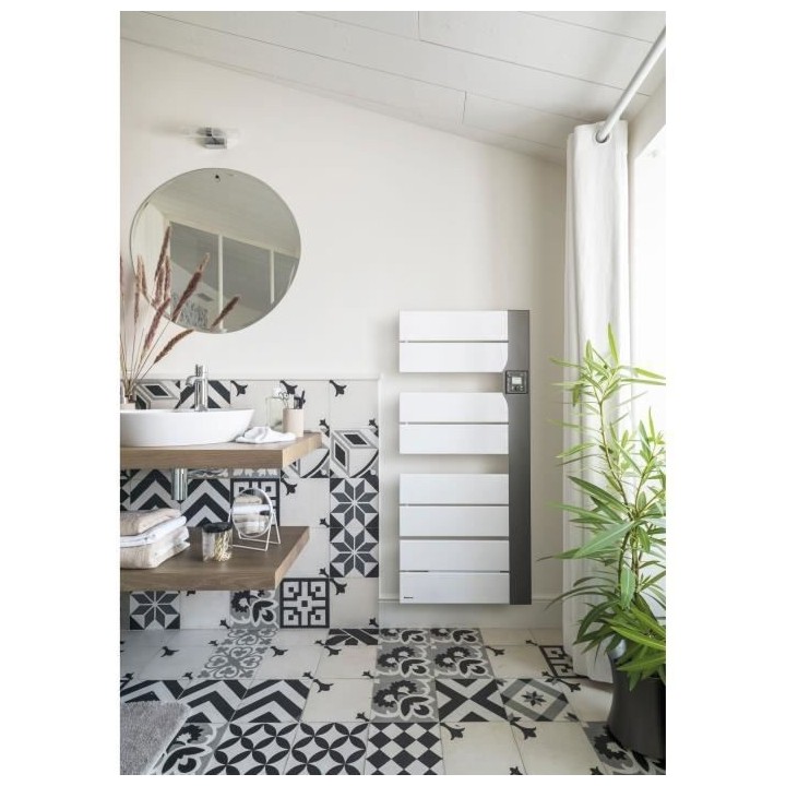 Radiateur seche serviette électrique AIRELEC Aleria 650 Watts - Chale