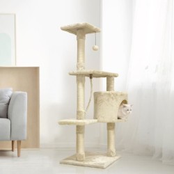 Arbre a chat PALOMA - 40x40x114cm - Beige