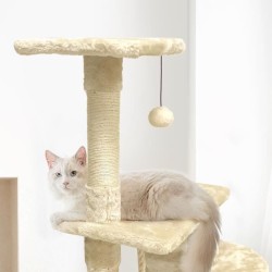 Arbre a chat PALOMA - 40x40x114cm - Beige