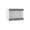 ULTRA Meuble haut de cuisine L 80 cm - Gris