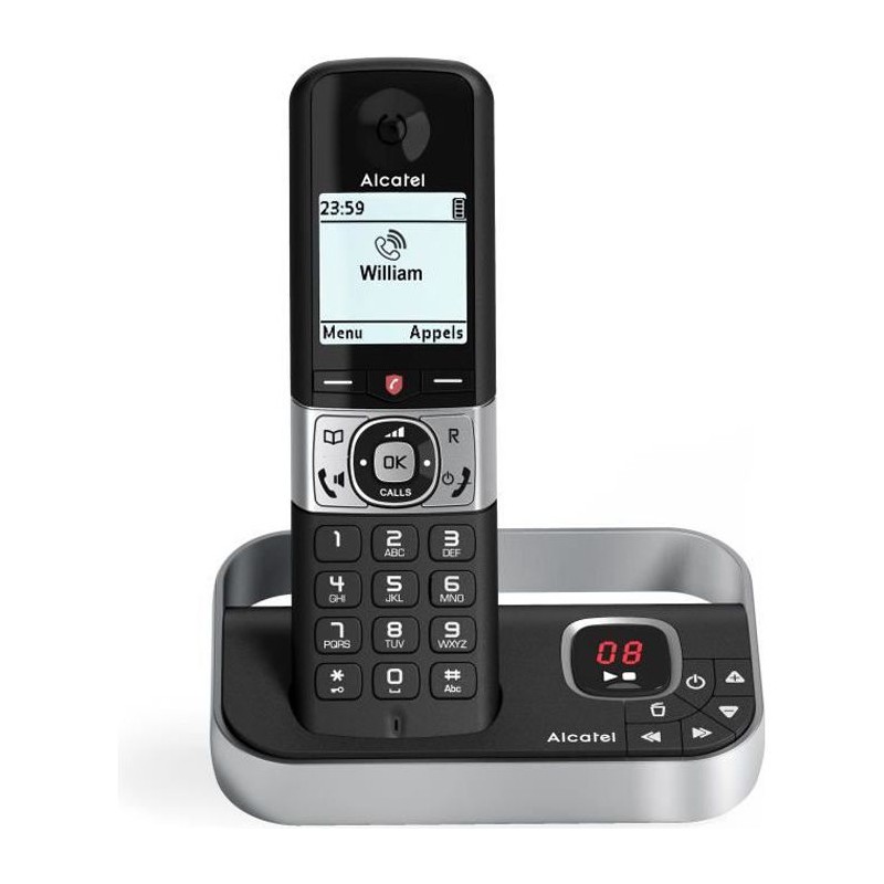 ALCATEL - F890 voice solo repondeur noir