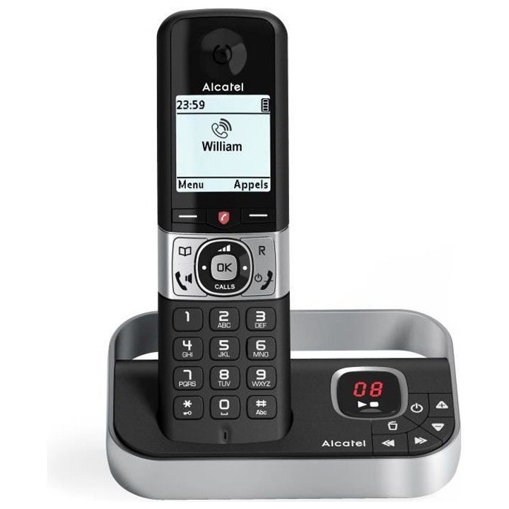 ALCATEL - F890 voice solo repondeur noir
