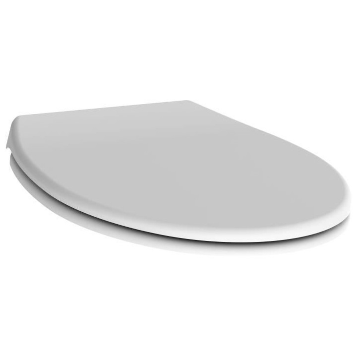 ALLIBERT Abattant de toilette a fermeture silencieuse Dolceo - Blanc m