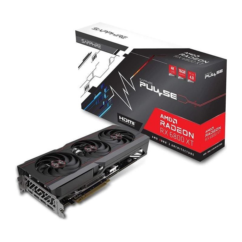 Carte Graphique SAPPHIRE RX 6800 XT GAMING OC 16GB