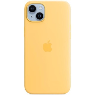 Coque APPLE iPhone 14 Plus silicone Sunglow