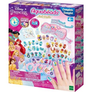 Le coffret de manucure Princesses Disney - Aquabeads - Ongles qui coll