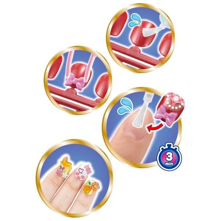 La recharge manucure fantaisie - Aquabeads - Ongles qui collent avec d