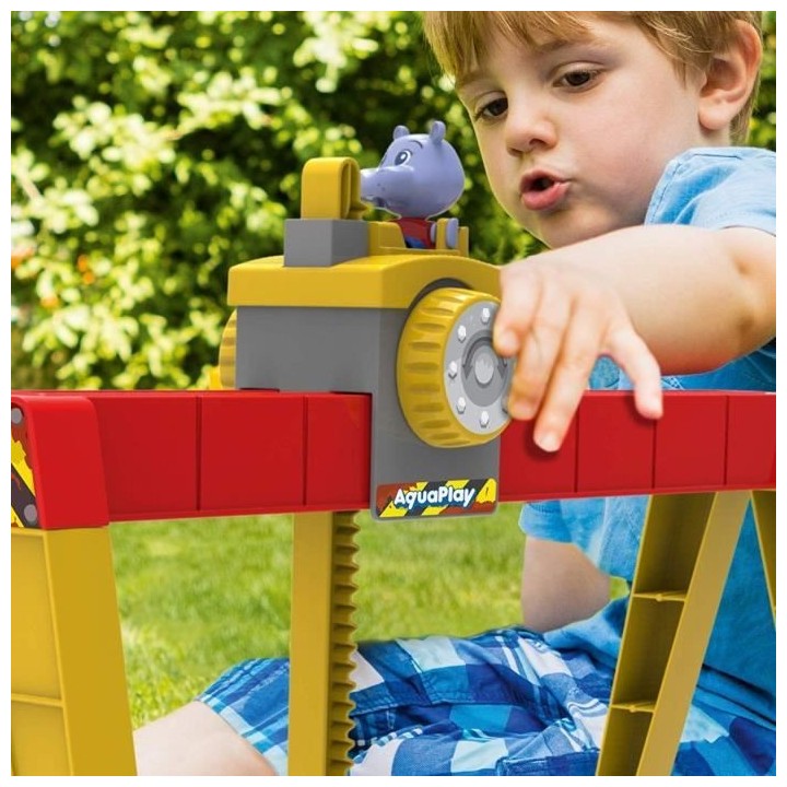 SMOBY - AQUAPLAY Circuit aquatique Port a container + 5 accessoires