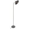 Lampadaire en métal - E27 - 25 W - H. 155 cm - Gris