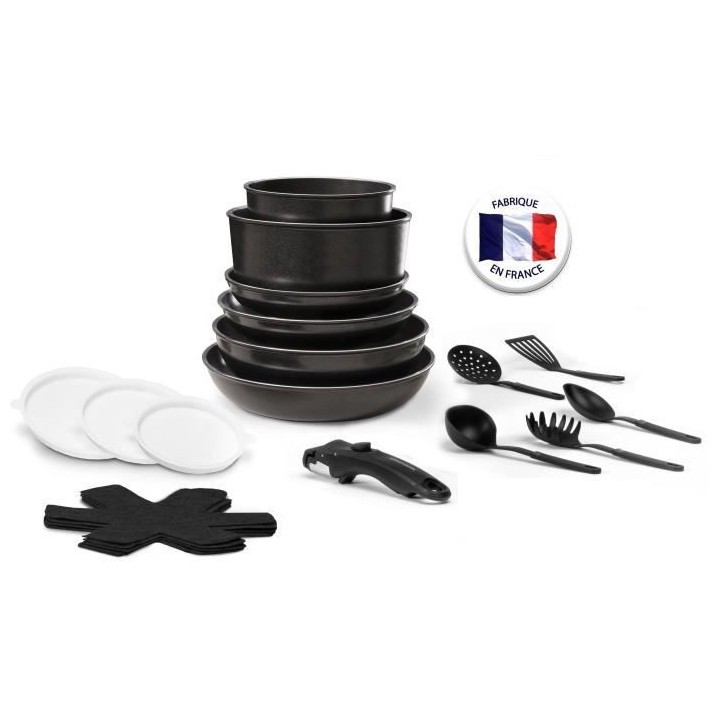 Batterie de cuisine 20 pieces Arthur Martin - AMFR1605 - Fabriqué en