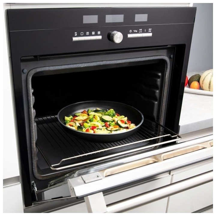 Batterie de cuisine Arthur Martin AM268GM 12 pieces - Aluminium - Poig