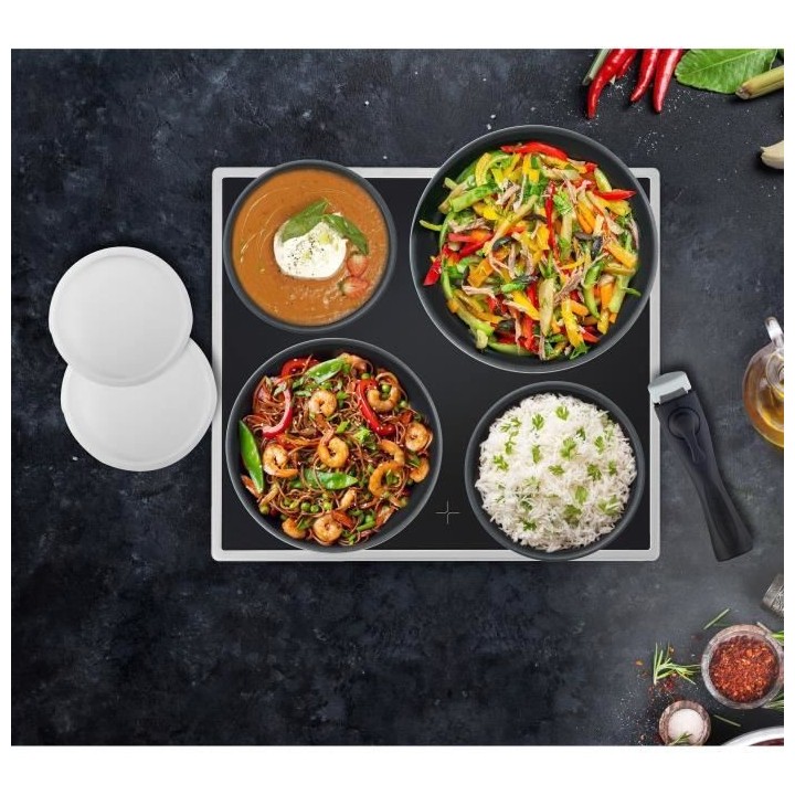 Batterie de cuisine 10 pieces Arthur Martin - Aluminium - Tous feux sa