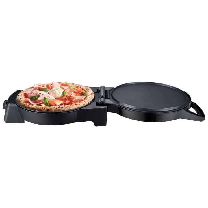 ARTHUR MARTIN AMP357 - Cuiseur a Pizza - 1800W - 30cm - Ouverture 180