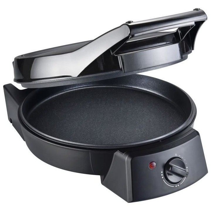 ARTHUR MARTIN AMP357 - Cuiseur a Pizza - 1800W - 30cm - Ouverture 180